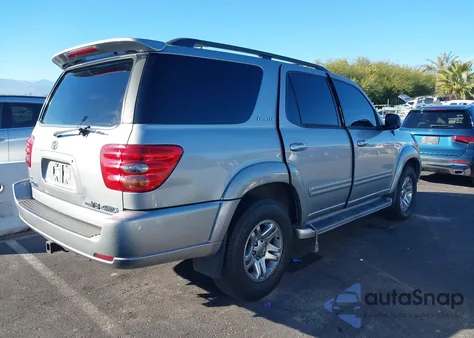 2004 Toyota Sequoia Limited V8 из США, поврежденный, VIN 5TDBT48AX4S221550